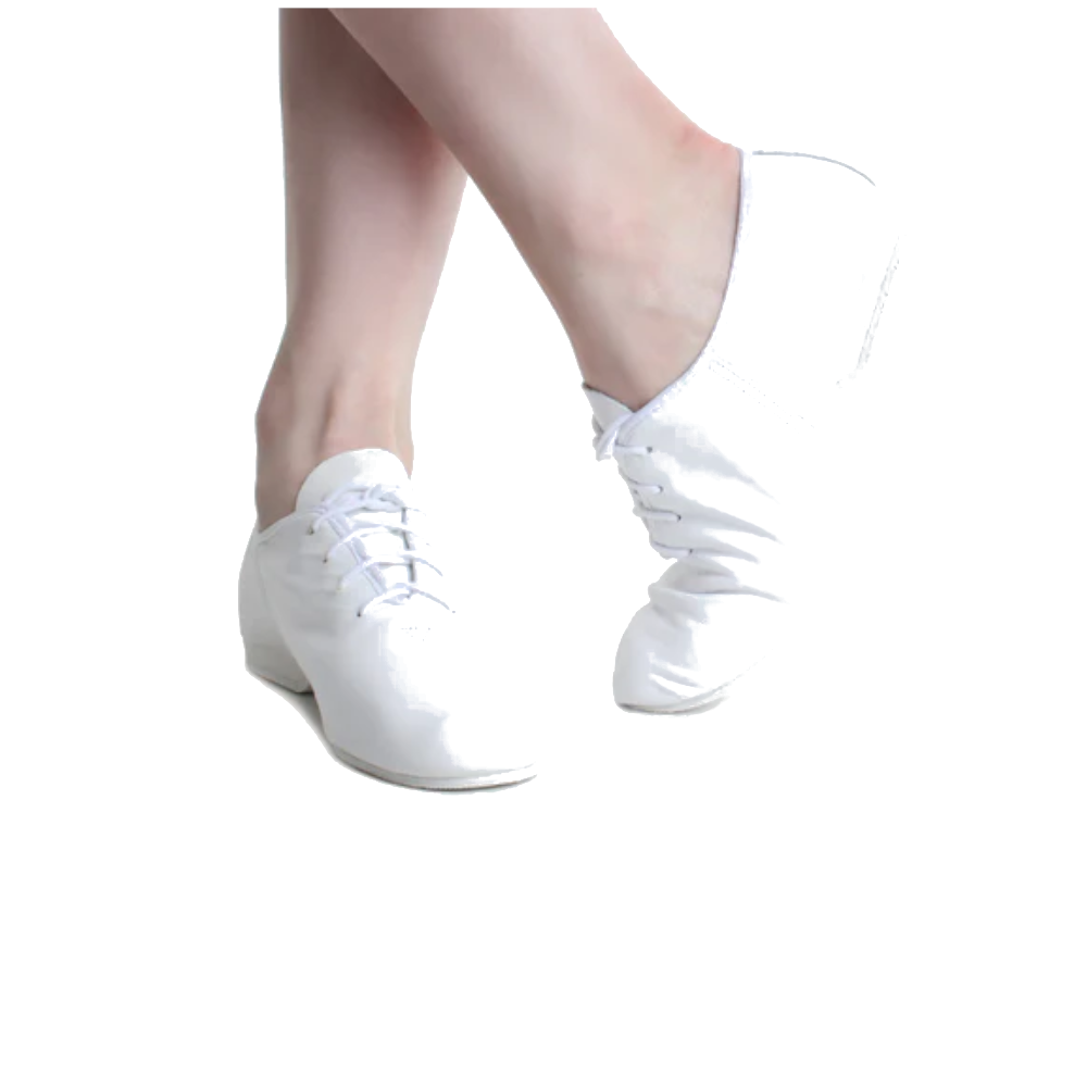 So Danca White Jazz Shoe Full Sole (JZE16)
