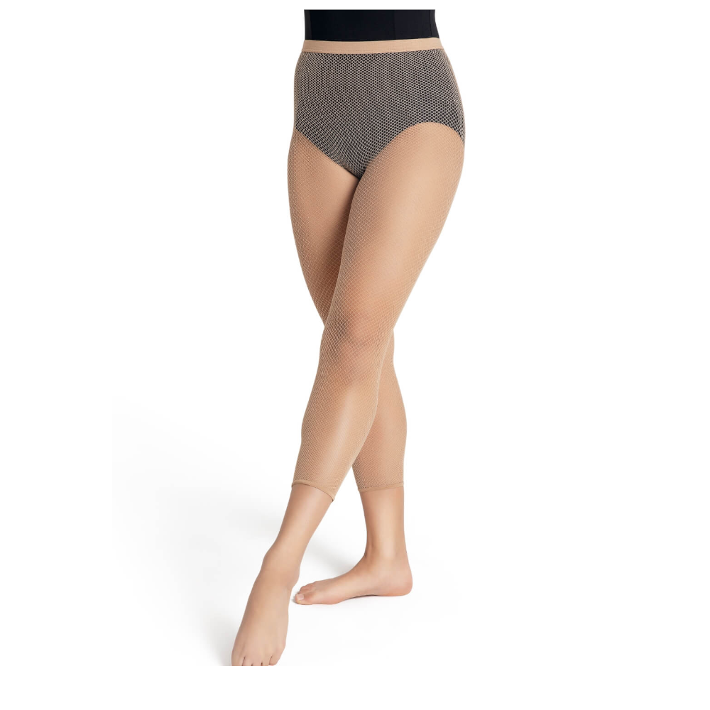 Capezio Footless Cropped Fishnet Tights (3409)