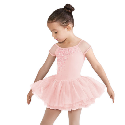 Bloch Pink Flower Tutu Leotard CL8172