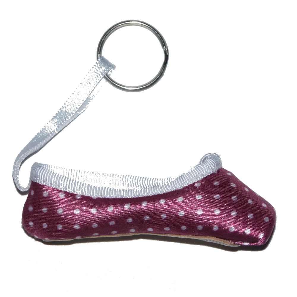 So Danca Satin Pointe Shoe Keyring