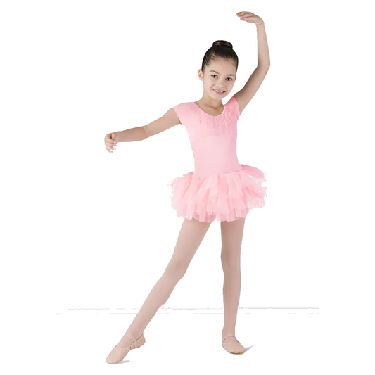 Bloch Flo Pink Tutu Leotard CL8012