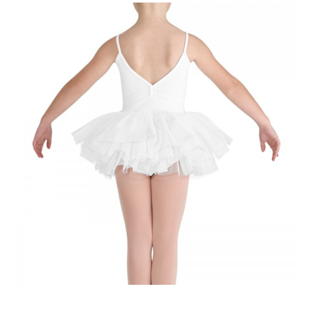 Bloch Mesh Heart White Tutu (CL8168)