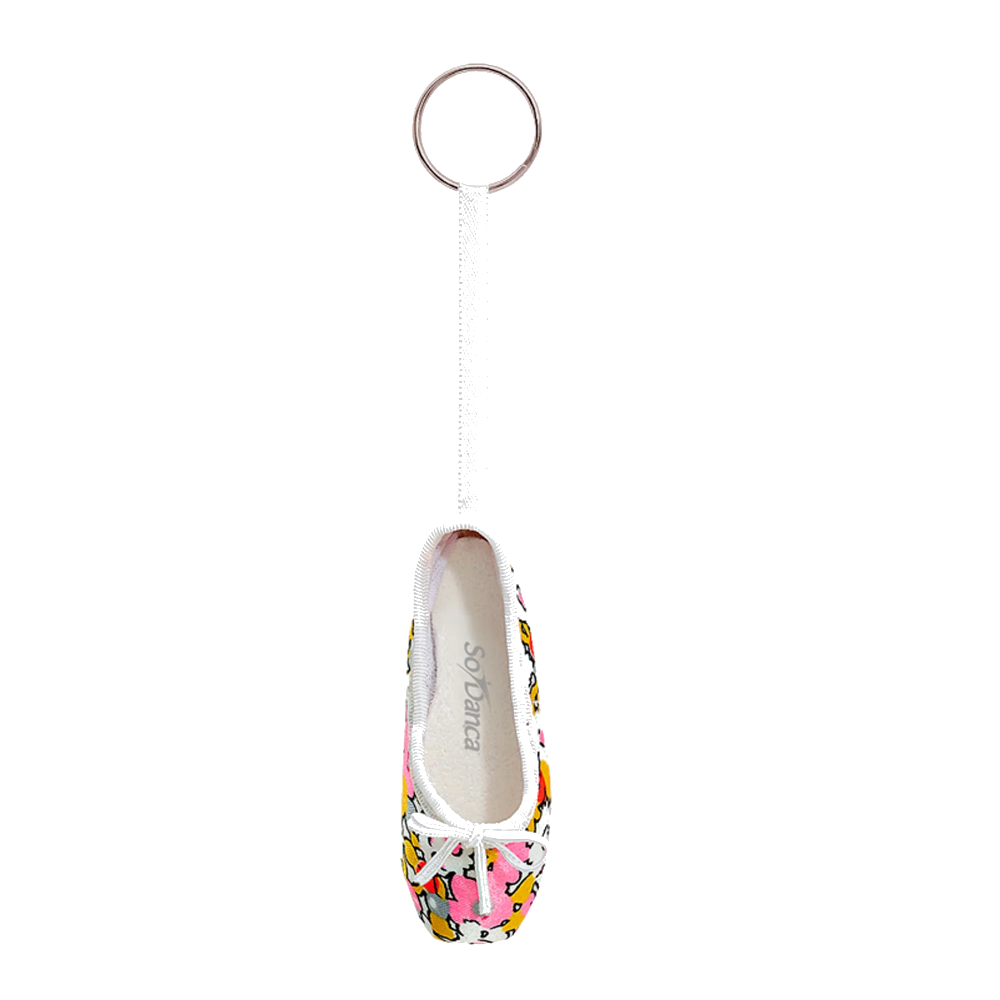 So Danca Satin Pointe Shoe Keyring