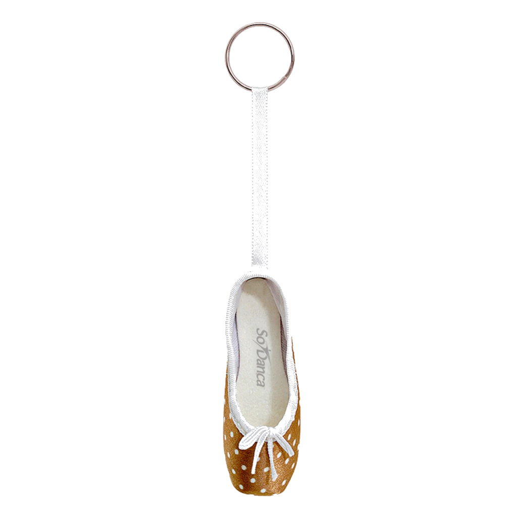 So Danca Satin Pointe Shoe Keyring