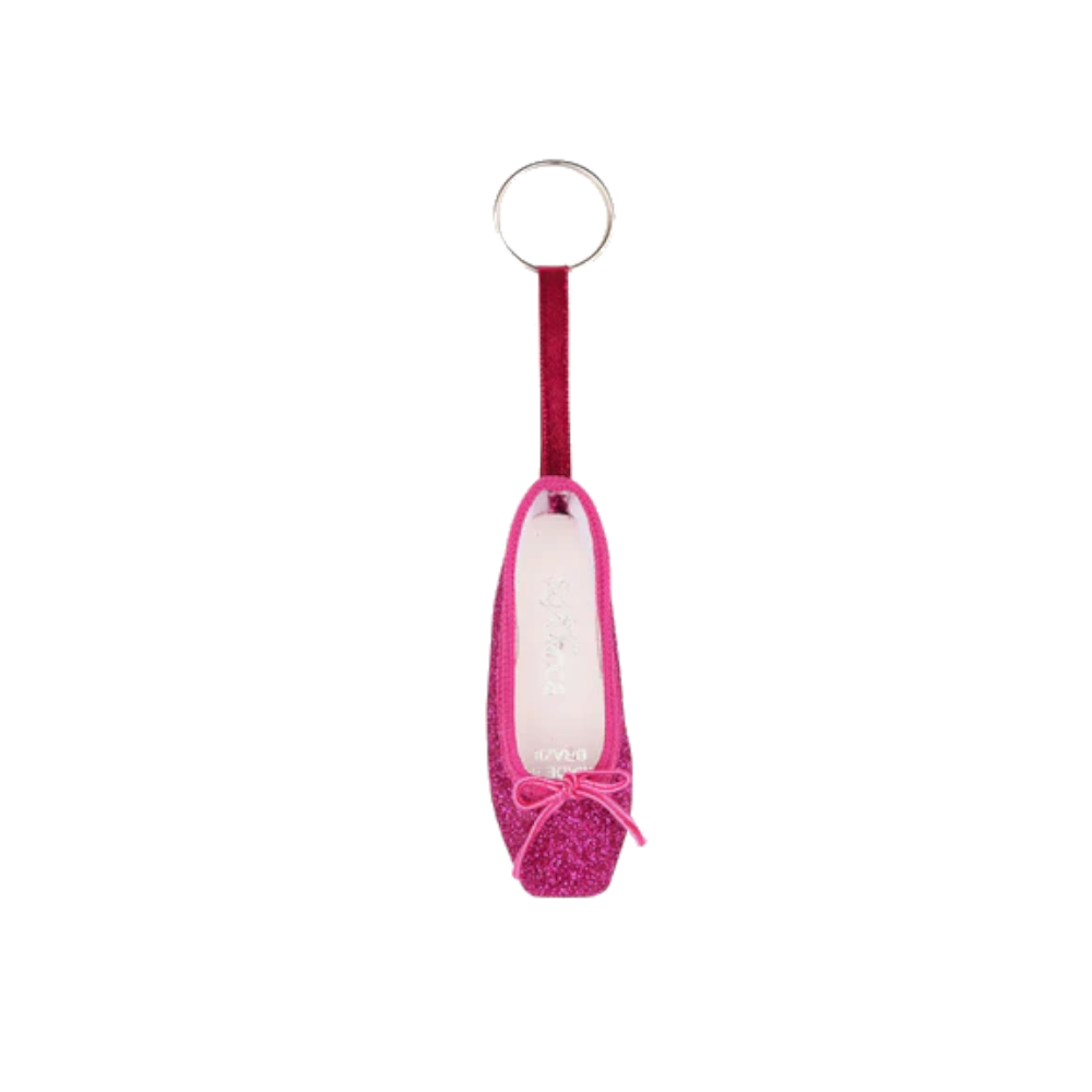 So Danca Glitter Pointe Shoe Keyring