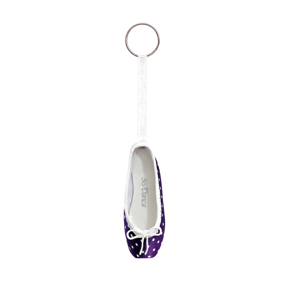 So Danca Satin Pointe Shoe Keyring