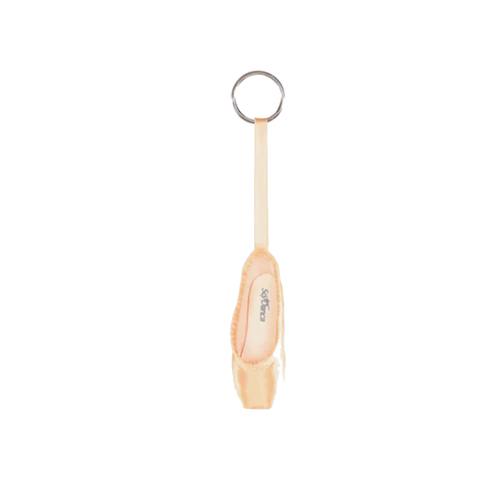 So Danca Satin Pointe Shoe Keyring