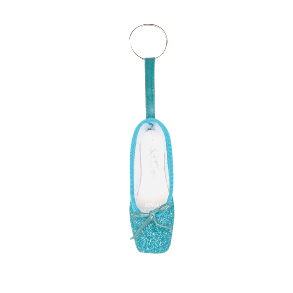 So Danca Glitter Pointe Shoe Keyring