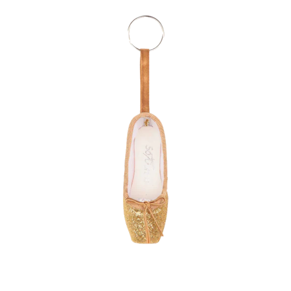 So Danca Glitter Pointe Shoe Keyring