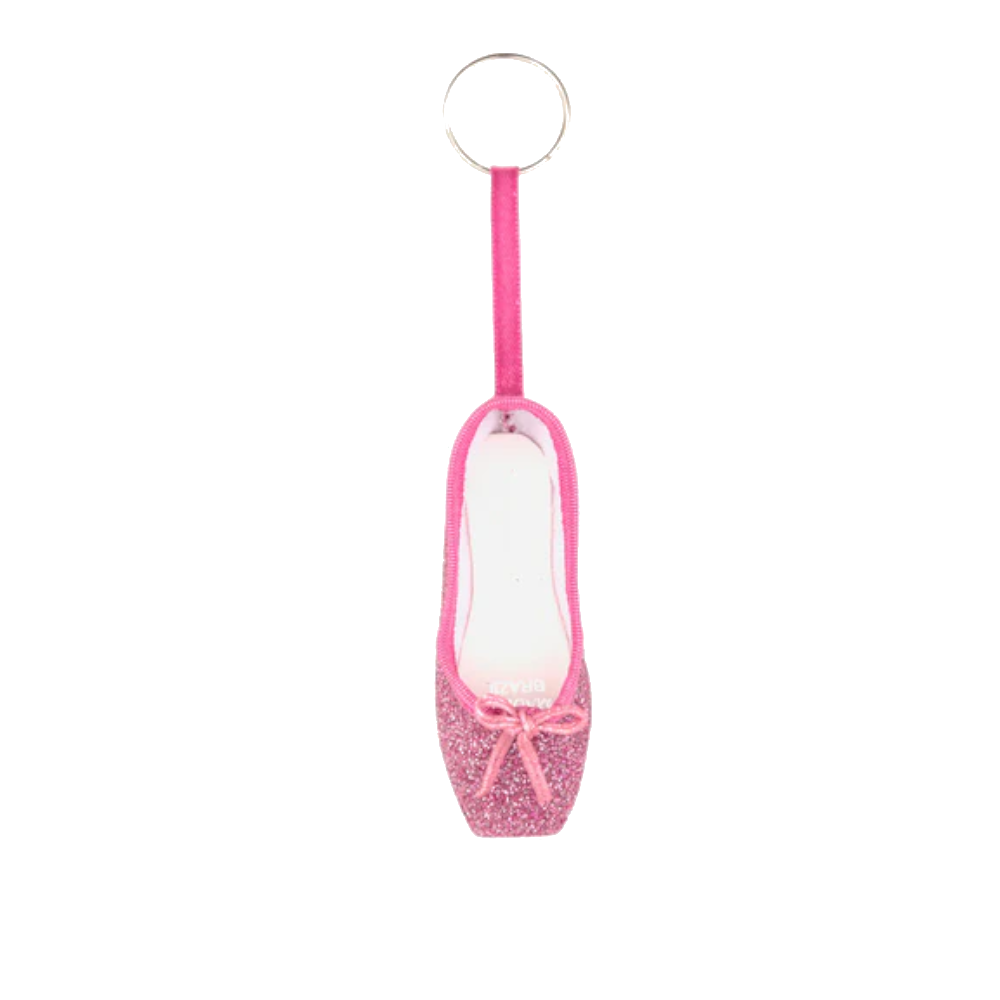 So Danca Glitter Pointe Shoe Keyring