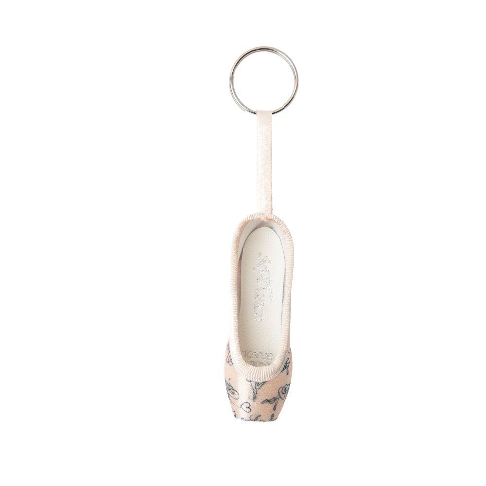 So Danca Satin Pointe Shoe Keyring