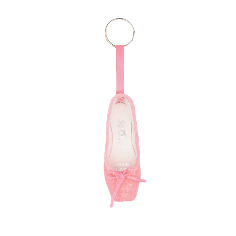 So Danca Glitter Pointe Shoe Keyring