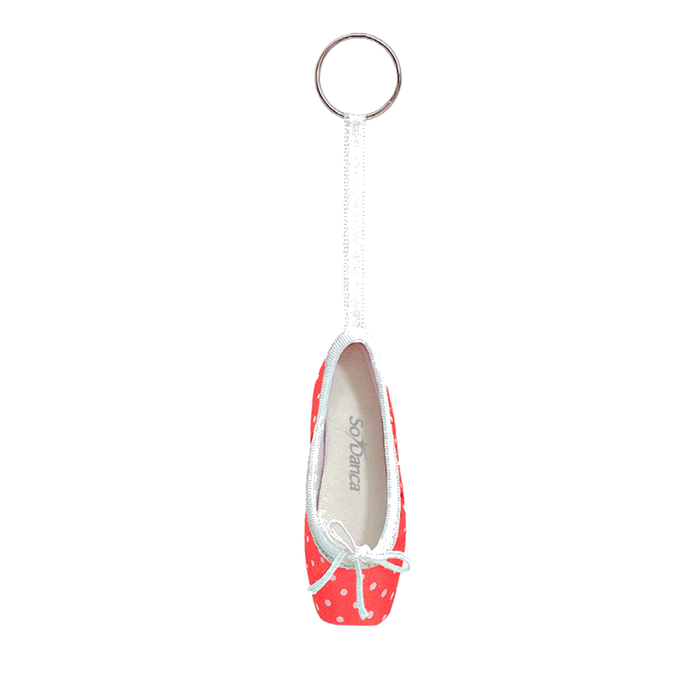 So Danca Satin Pointe Shoe Keyring