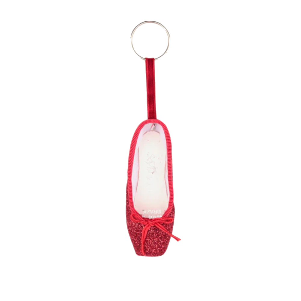 So Danca Glitter Pointe Shoe Keyring