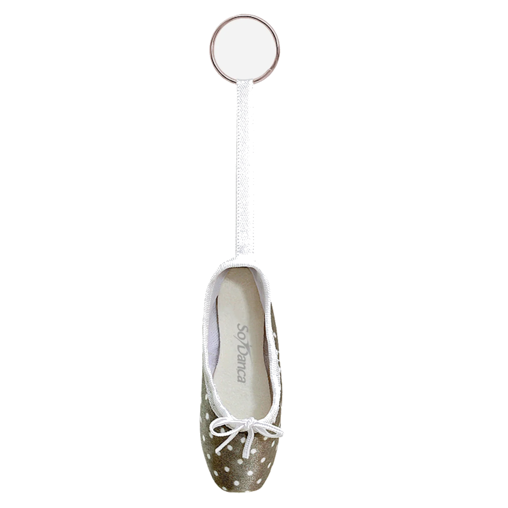 So Danca Satin Pointe Shoe Keyring