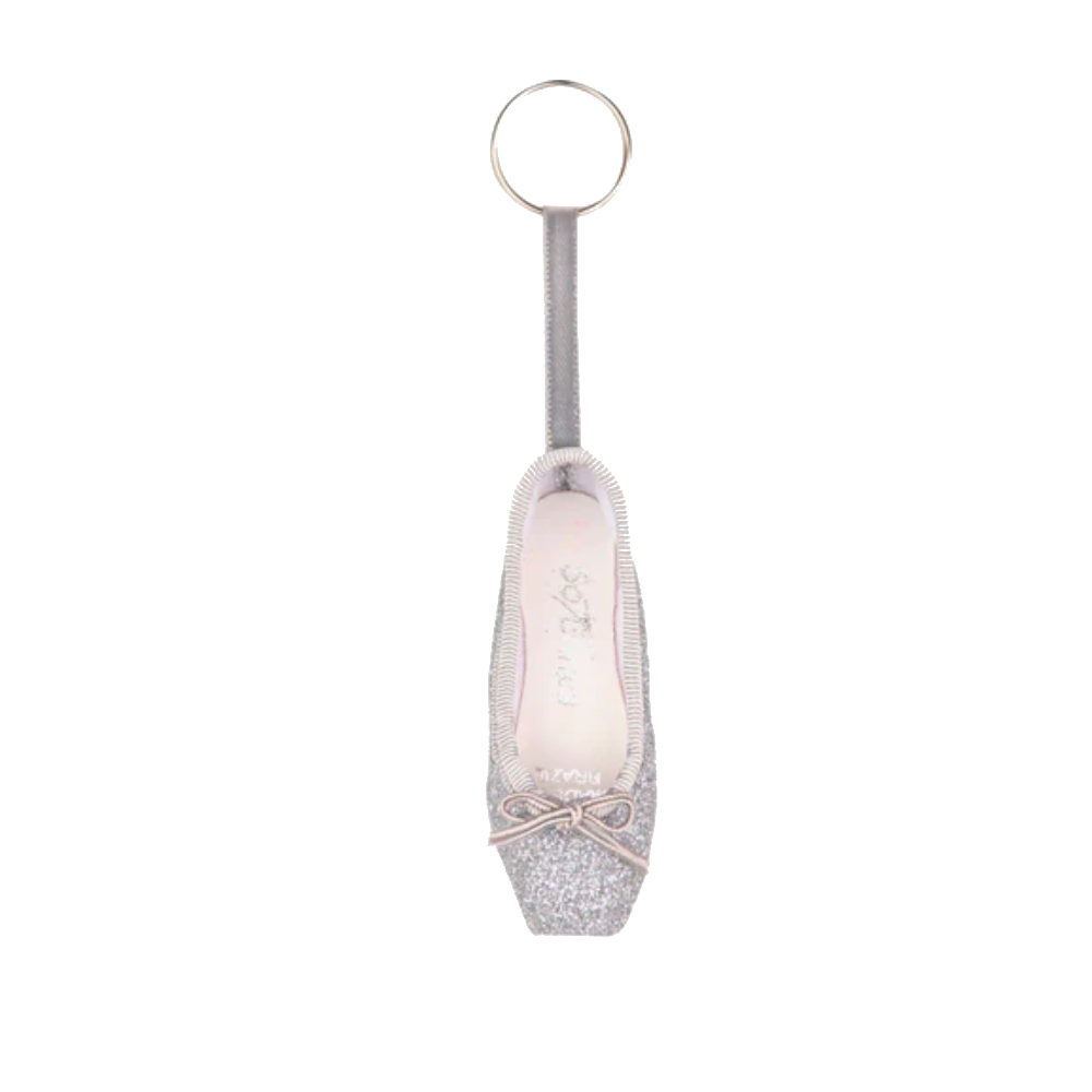 So Danca Glitter Pointe Shoe Keyring