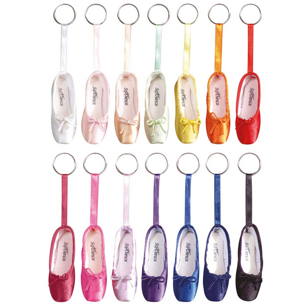 So Danca Satin Pointe Shoe Keyring